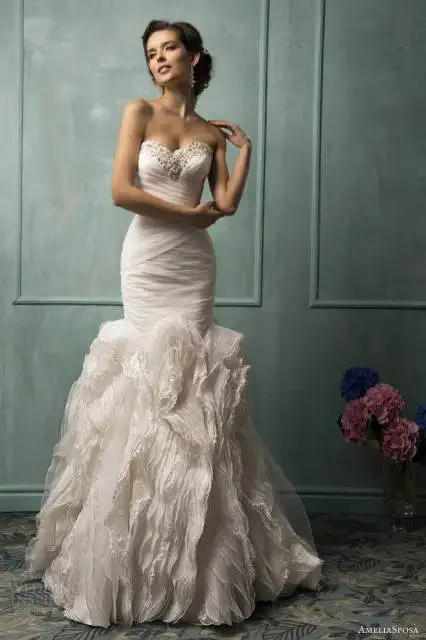amelia-sposa-bridal-2014-lorenza-strapless-wedding-dress-ruffle-skirt
