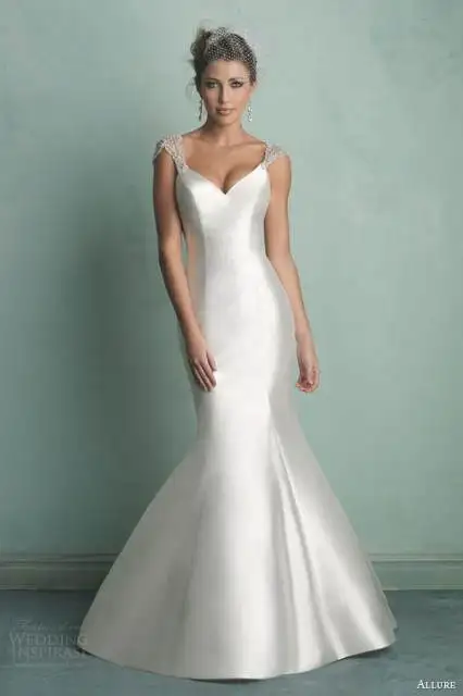 allure-bridals-fall-2014-wedding-dress-crystal-studded-illusion-back-9158-front-view