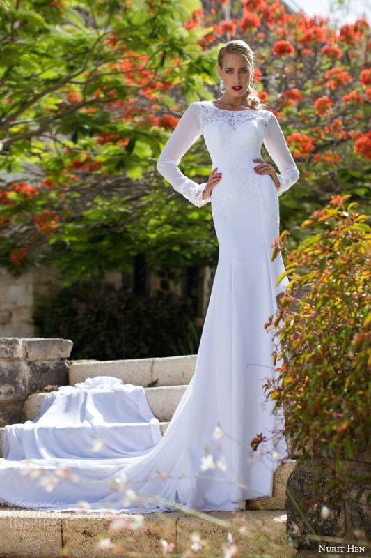 nurit-hen-bridal-spring-summer-2014-long-sleeve-wedding-dress