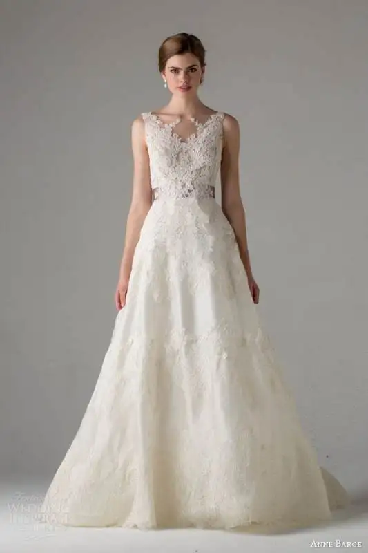 anne-barge-bridal-fall-2015-giverny-sleeveless-wedding-dress-illusion-bateau-neck-lace-bodice
