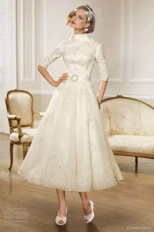 ronald-joyce-bridal-2013-sleeve-tea-length-wedding-dress-533x800