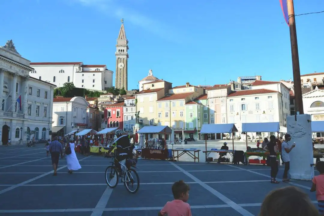 Piran Słowenia Wakacje Podróż Blog