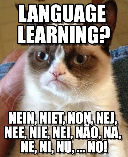 Nauka języka? Nie!